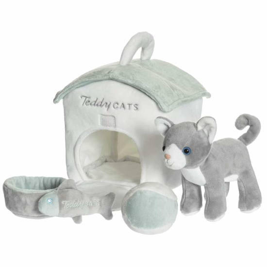 Teddykompaniet Teddy Cats, Lekset  i gruppen Leksaker / Babylek 0-1 år / Nallar & mjuka djur hos Köpbarnvagn (4218)