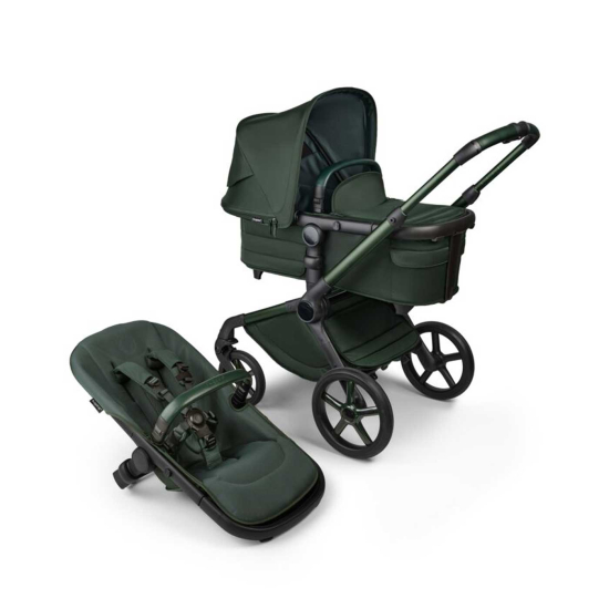 Bugaboo Fox 5, Noir Limited Edition MIDNIGHT GREEN i gruppen Barnvagnar  / Varumärken / Bugaboo / Bugaboo Noir hos Köpbarnvagn (BUBO100051087)