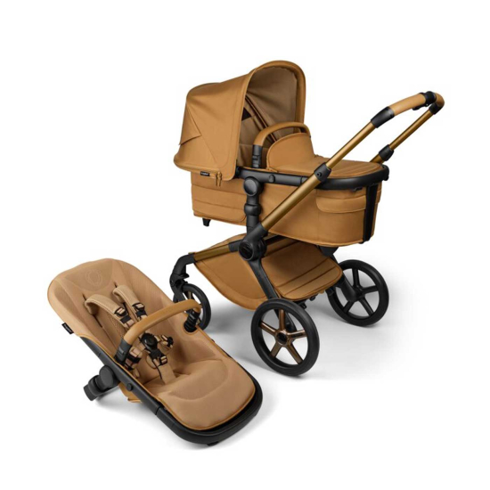 Bugaboo Fox 5, Noir Limited Edition AMBER GLOW i gruppen Barnvagnar  / Varumärken / Bugaboo / Bugaboo Noir hos Köpbarnvagn (BUBO100051091)