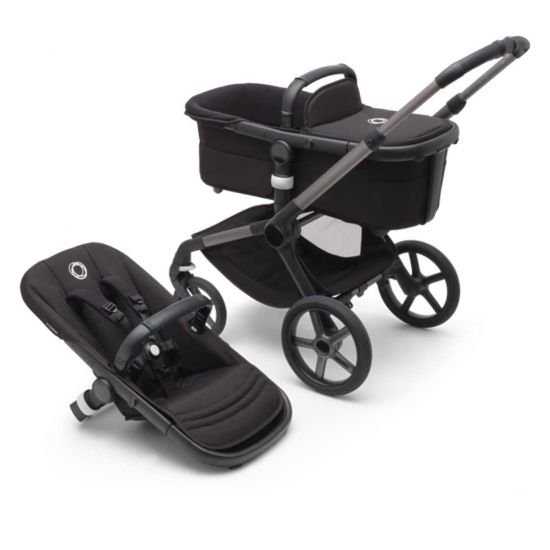 Bugaboo Fox 5 Bas Graphite/Midnight Black i gruppen Barnvagnar  / Varumärken / Bugaboo / Bugaboo Fox 5 hos Köpbarnvagn (BUBO100052023)