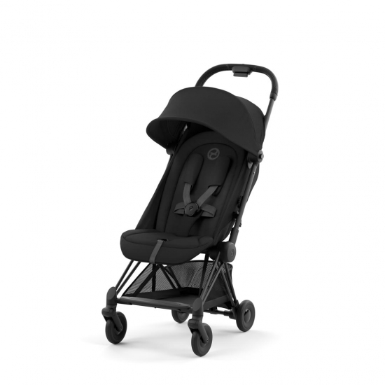 Cybex Coya Resesulky Matt Black/Sepia Black i gruppen Barnvagnar  / Barnvagnstyp / Resevagnar hos Köpbarnvagn (CYBE522004315)