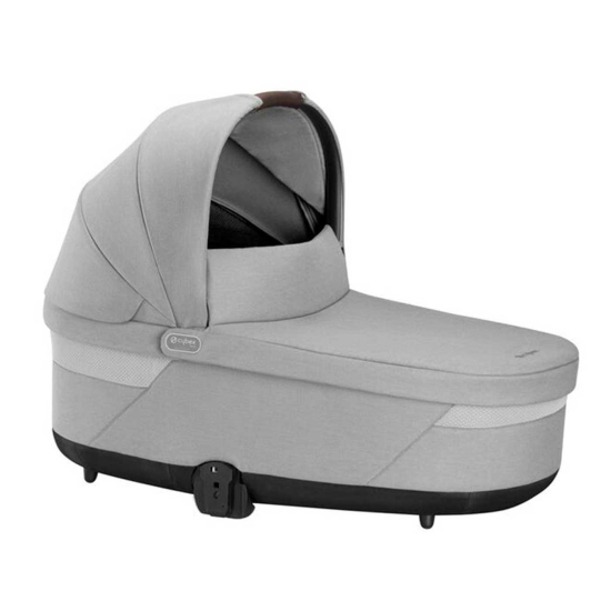 Cybex Cot S Liggdel Stone Grey i gruppen Barnvagnar  / Varumärken / Cybex / Cybex Talos S Lux hos Köpbarnvagn (CYBE524001341)