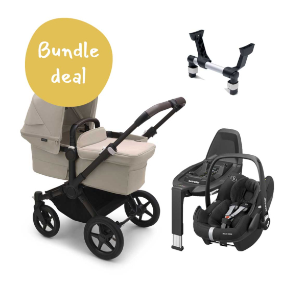 Bugaboo Donkey 5 Mono PAKET Maxi-Cosi Pebble i gruppen Barnvagnar  / Varumärken / Bugaboo / Bugaboo Donkey 5 hos Köpbarnvagn (SET-Bdonkey12)