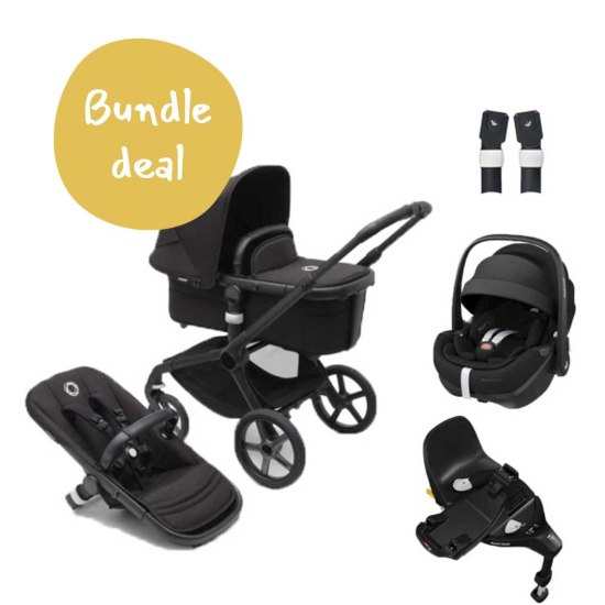 Bugaboo Fox 5 Paket Maxi-Cosi 360 PRO2 och Bas i gruppen Barnvagnar  / Varumärken / Bugaboo / Bugaboo Fox 5 hos Köpbarnvagn (SET-Fox5ts4)