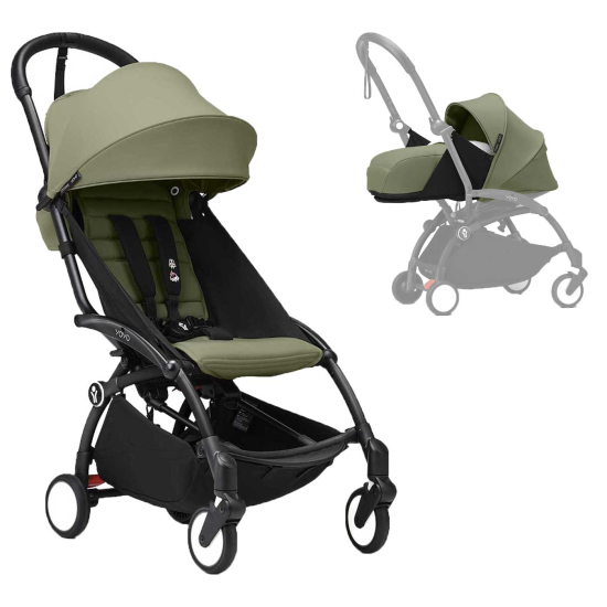 Stokke YOYO3 Inkl. Liggdel & sittdel i gruppen Barnvagnar  / Varumärken / STOKKE / YOYO 3 hos Köpbarnvagn (SET-yoyo3NPF)