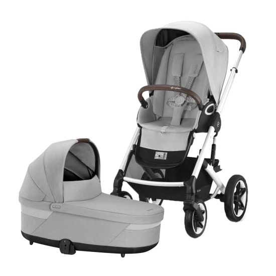 Cybex Talos S Lux Duo Lava Grey/Stone Grey i gruppen Barnvagnar  / Varumärken / Cybex / Cybex Talos S Lux hos Köpbarnvagn (SETcytal6)