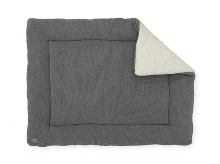 Jollein Lekmatta Quilt 80x100cm Bliss Knit Storm Grey i gruppen Barnrum / Inredning hos Köpbarnvagn (017-513-65354)