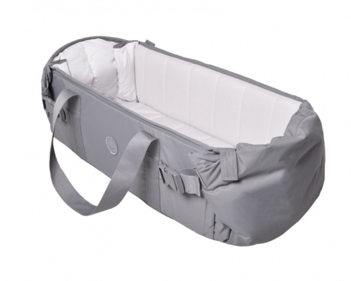 EasyGrow Favn Babynest Carrier Grey i gruppen Barnvagnar / Tillbehör / Bädda i barnvagnen / Babynest hos Köpbarnvagn (10300151)