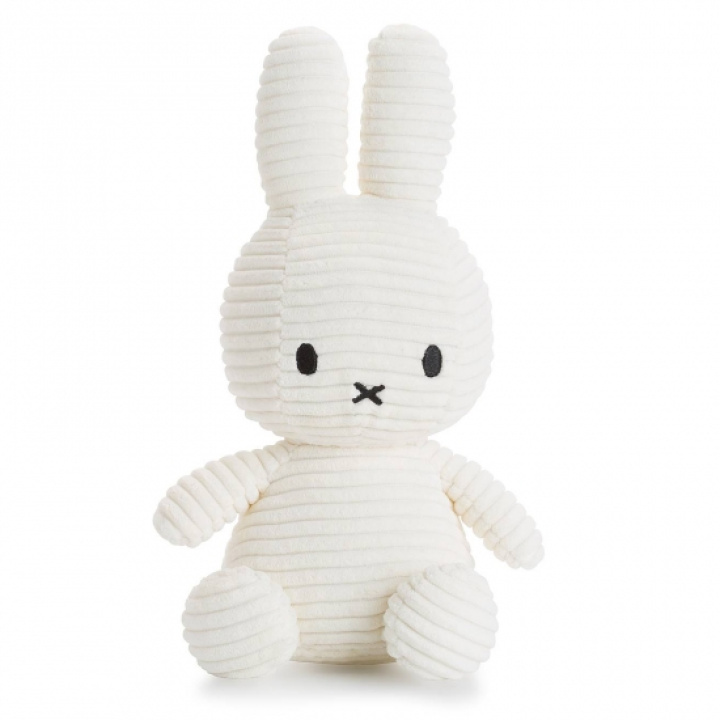 Miffy Gosedjur Corduroy 23 cm Vit i gruppen Leksaker / Leksaker från 2 år / Nallar & mjuka djur hos Köpbarnvagn (24182200)