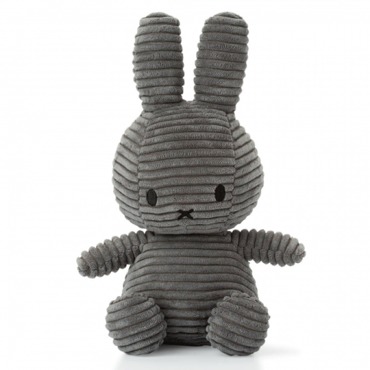 Miffy Gosedjur Corduroy 23 cm Grå i gruppen Leksaker / Leksaker från 2 år / Nallar & mjuka djur hos Köpbarnvagn (24182206)