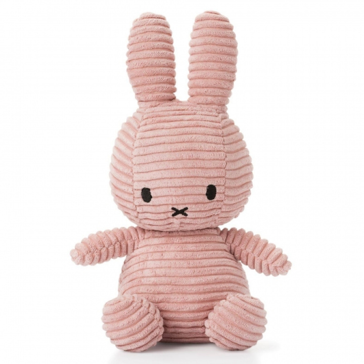 Miffy Gosedjur Corduroy 23 cm Rosa i gruppen Leksaker / Leksaker från 2 år / Nallar & mjuka djur hos Köpbarnvagn (24182208)