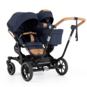 Emmaljunga 2024 NXT Twin 735 Ergo Syskonvagn Outdoor Navy