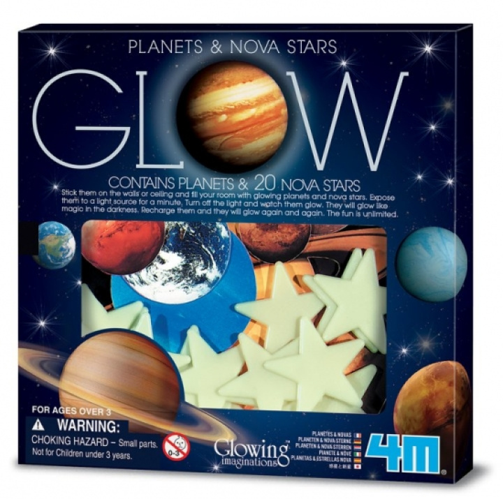 Glow Planets & Nova Star In Box i gruppen Barnrum / Inredning / Lampor & nattlampor / Nattlampor hos Köpbarnvagn (5635)