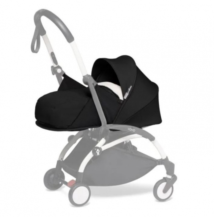 BABYZEN YOYO 0+ Newborn Pack, Svart i gruppen Barnvagnar / Barnvagnstyp / Sulkys hos Köpbarnvagn (595303)