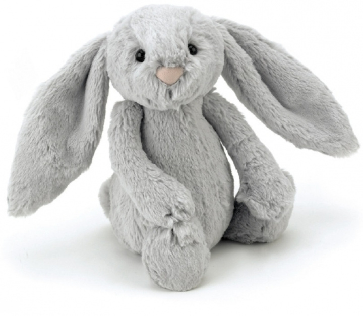 Jellycat Gosedjur Bashful Bunny Medium Ljusgrå i gruppen Leksaker / Babylek 0-1 år / Nallar & mjuka djur hos Köpbarnvagn (670983073997)