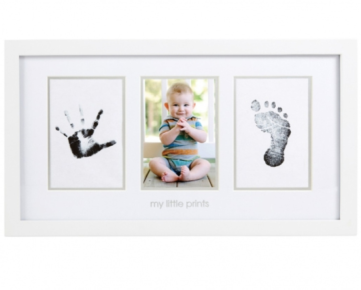 Pearhead Babyprints Fotoram Vit i gruppen Förälder / Presenttips / Present Nyfödd hos Köpbarnvagn (6989046300296)