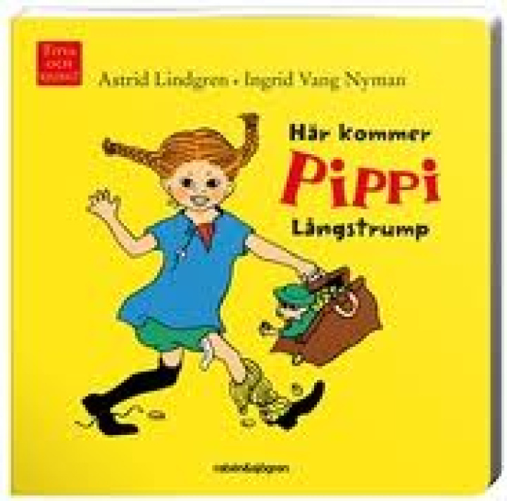 Pekbok Här kommer Pippi Långstrump Astrid Lindgren & Ingrid Vang Nyman i gruppen Leksaker / Leksaker från 1 år / Böcker / Läsböcker hos Köpbarnvagn (9789129671100)