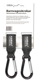 AddBaby Barnvagnskrokar 2-pack