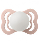 Bibs Silikon napp Supreme 2-pack 0-6 mån Blush Night/Vanille Night