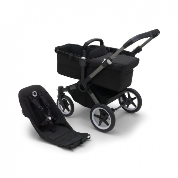 Bugaboo Donkey 5 Bas Graphite/Midnight Black i gruppen Barnvagnar / Varumärken / Bugaboo / Bugaboo Donkey 5 hos Köpbarnvagn (BUBO100002030)