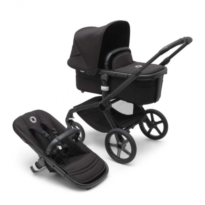 Bugaboo Fox 5 Black/Midnight Black i gruppen Barnvagnar / Varumärken / Bugaboo / Bugaboo Fox 5 hos Köpbarnvagn (BUBO100051002)