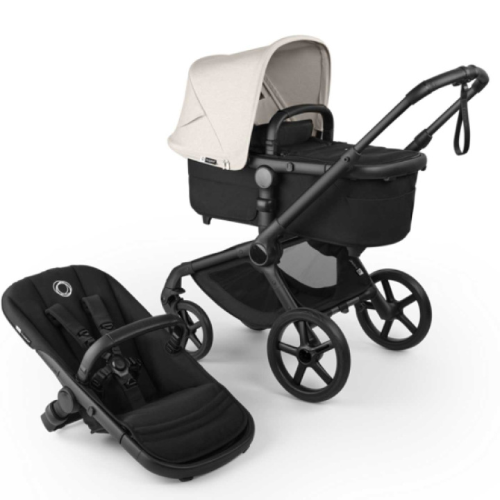 Bugaboo Fox 5 Renew Black/Heritage Black/Misty White i gruppen Barnvagnar / Varumärken / Bugaboo / Bugaboo Fox 5 hos Köpbarnvagn (BUBO100051145)