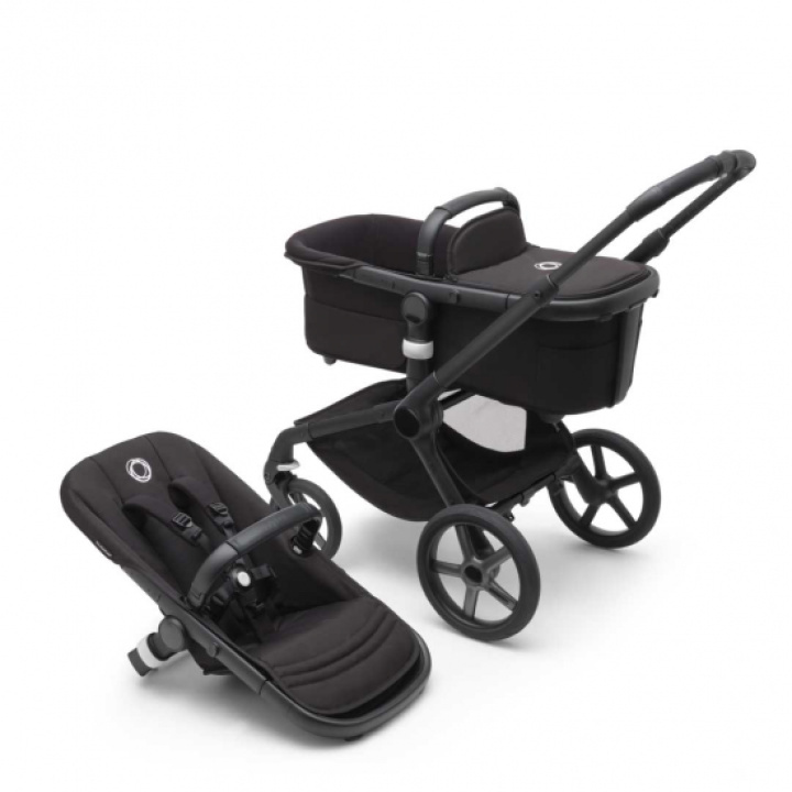 Bugaboo Fox 5 Bas Black/Midnight Black i gruppen Barnvagnar / Varumärken / Bugaboo / Bugaboo Fox 5 hos Köpbarnvagn (BUBO100052001)