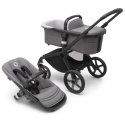 Bugaboo Fox 5 Bas Black/Grey Melange 