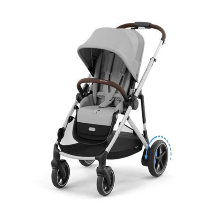 Cybex e-Gazelle S Sittvagn Stone Grey i gruppen Barnvagnar / Varumärken / Cybex / Cybex e-Gazelle hos Köpbarnvagn (CYBE524000523)