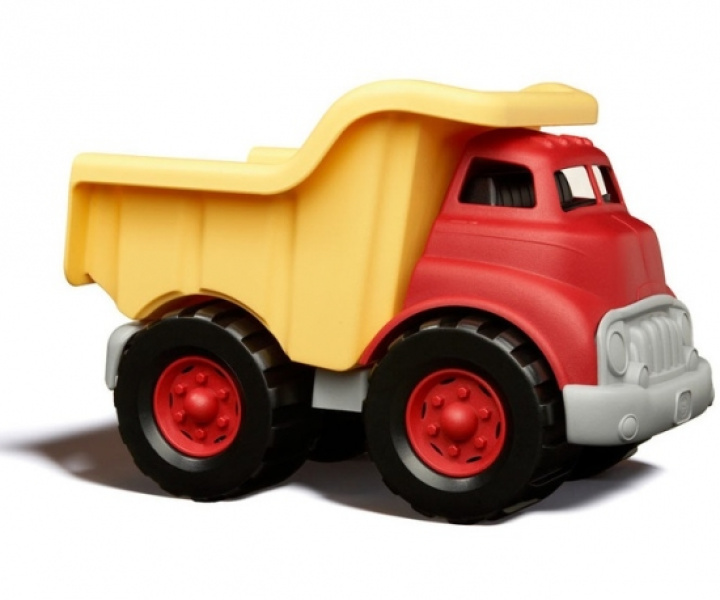 Green Toys Ekologisk Dumper Gul i gruppen Leksaker / Leksaker från 3 år / Bilar & fordon hos Köpbarnvagn (GRTO793573550309)