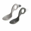 I Can Spoon 2-pack - Multigreppsked Ljusgrå/Grå