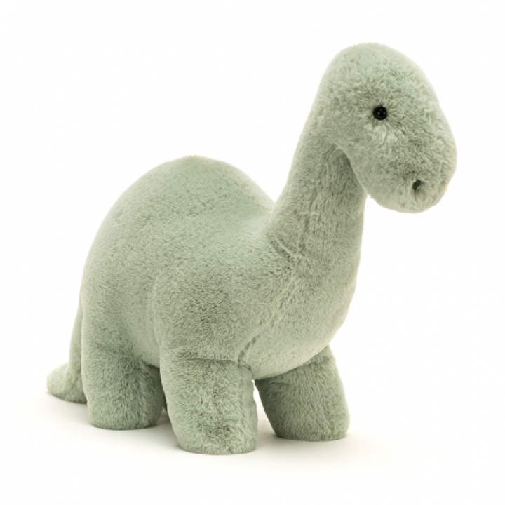 Fossilly Brontosaurus Jellycat i gruppen Leksaker / Leksaker från 2 år / Nallar & mjuka djur hos Köpbarnvagn (JECAFOS2B)