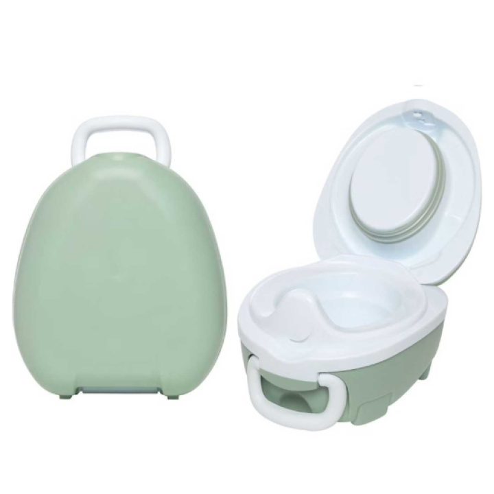 My Carry Potty Bärbar Potta Grön i gruppen Babytillbehör / Omvårdnad & Hygien / Pottor & toasitsar hos Köpbarnvagn (MCP031)