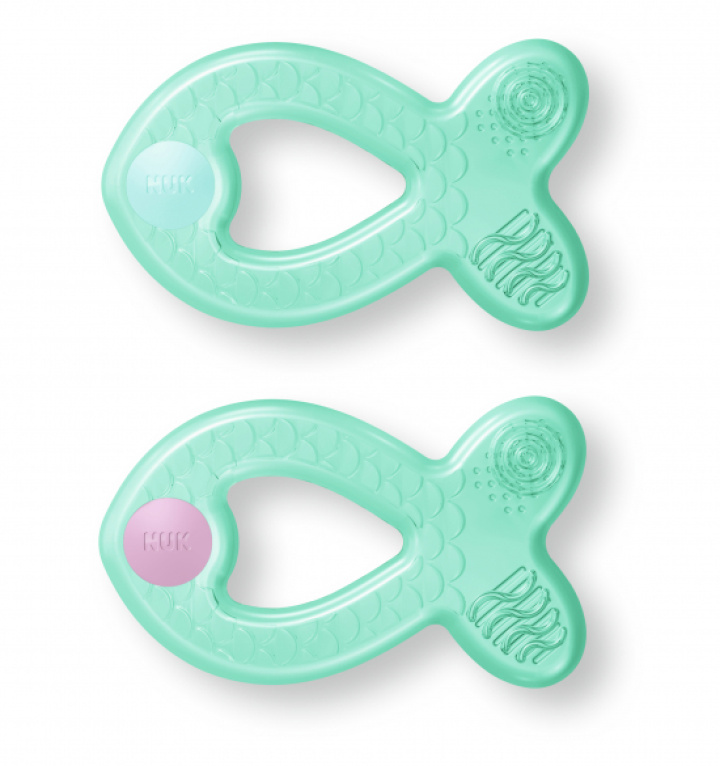 NUK Extra Cool Teether Fish i gruppen Leksaker / Babylek 0-1 år / Bitleksaker hos Köpbarnvagn (NUK4008600271482)