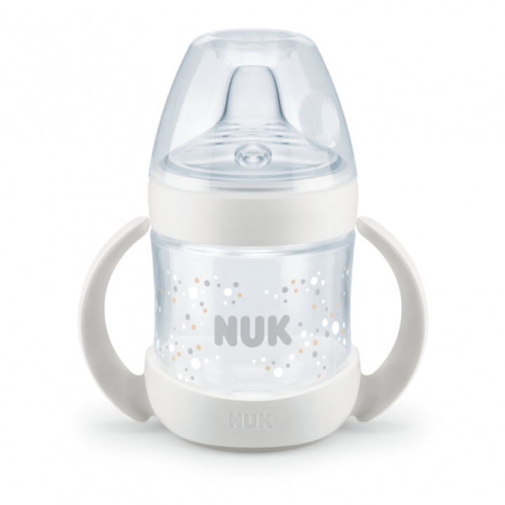 NUK Dricksflaska Nature Sense 150 ml vit i gruppen Babytillbehör / Äta & dricka hos Köpbarnvagn (NUKN215345)