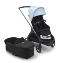 Bugaboo Dragonfly Duovagn Graphite/Mid.Black/Skyline Blue