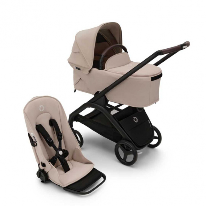 Bugaboo Dragonfly Black / Desert Taupe