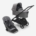 Bugaboo Dragonfly Duovagn Black/ Grey Melange