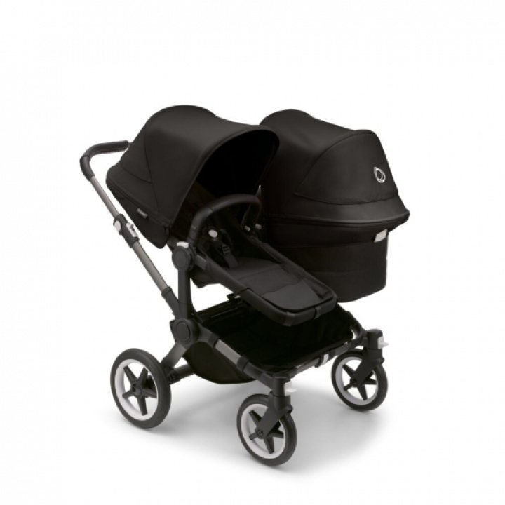 Bugaboo Donkey 5 Duo Graphite/Midnight Black i gruppen Barnvagnar / Varumärken / Bugaboo / Bugaboo Donkey 5 hos Köpbarnvagn (PKTbdonkey13)