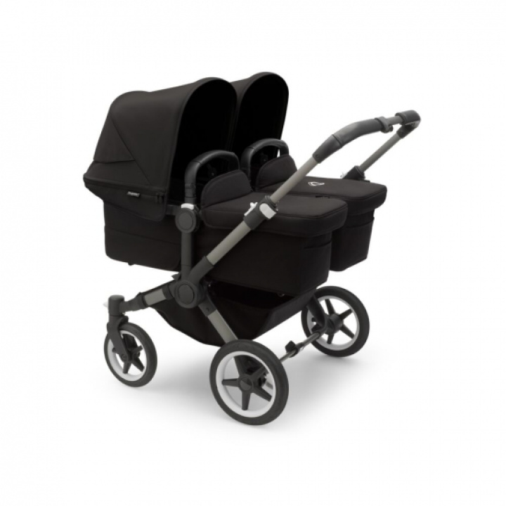 Bugaboo Donkey 5 Twin Graphite/Midnight Black i gruppen Barnvagnar / Varumärken / Bugaboo / Bugaboo Donkey 5 hos Köpbarnvagn (PKTbdonkey14)