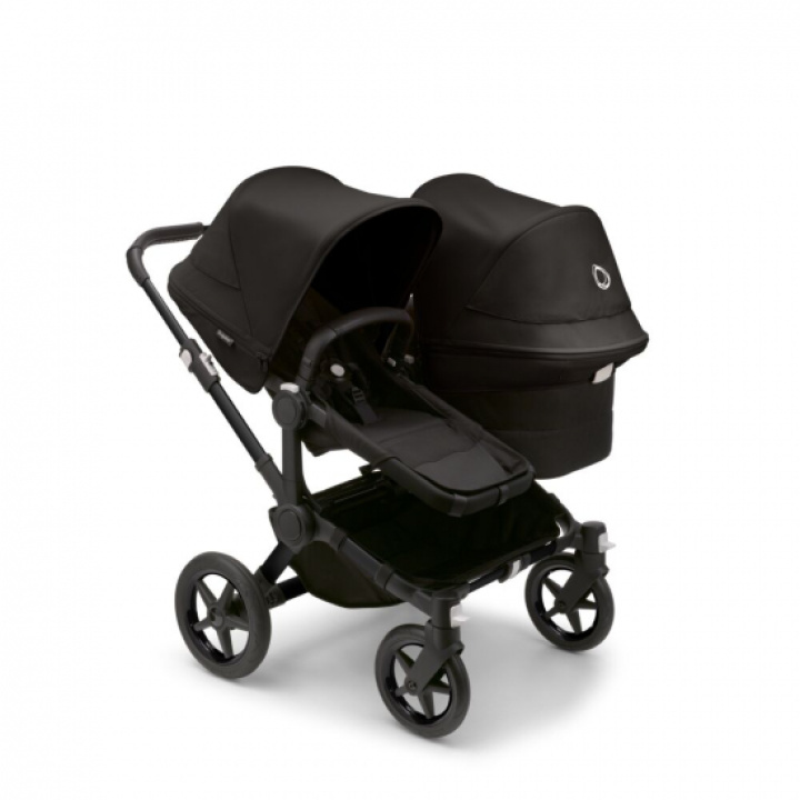 Bugaboo Donkey 5 Duo Black/Midnight Black i gruppen Barnvagnar / Varumärken / Bugaboo / Bugaboo Donkey 5 hos Köpbarnvagn (PKTbdonkey1)