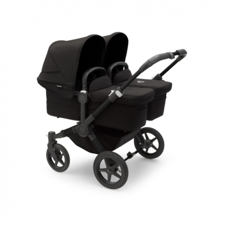 Bugaboo Donkey 5 Twin Black/Midnight Black i gruppen Barnvagnar / Varumärken / Bugaboo / Bugaboo Donkey 5 hos Köpbarnvagn (PKTbdonkey5)