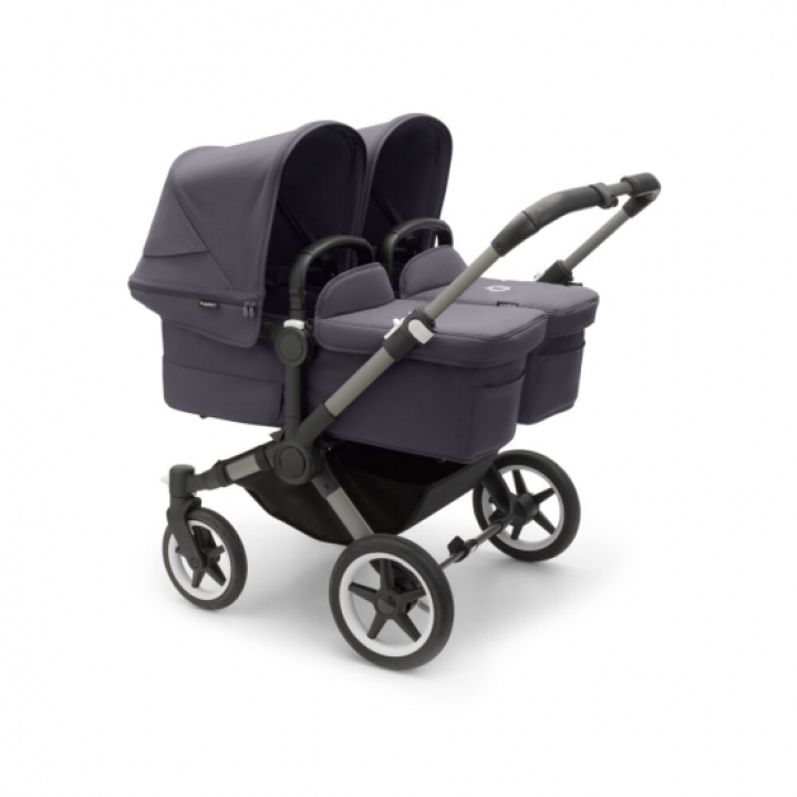 Bugaboo Donkey 5 Twin Graphite/Stormy Blue i gruppen Barnvagnar / Varumärken / Bugaboo / Bugaboo Donkey 5 hos Köpbarnvagn (PKTbdonkey8)