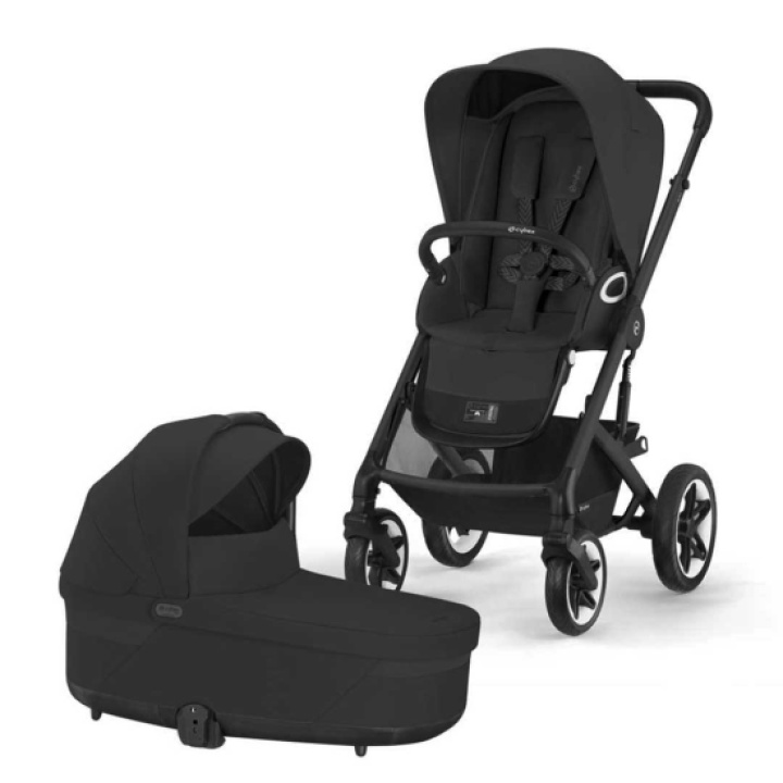 Cybex Talos S Lux Duovagn, Moon Black i gruppen Barnvagnar / Varumärken / Cybex / Cybex Talos S Lux hos Köpbarnvagn (Pktcytal1)