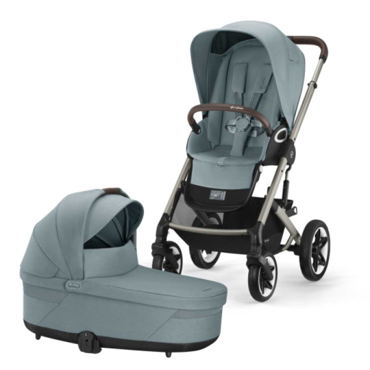 Cybex Talos S Lux Duovagn, Sky Blue i gruppen Barnvagnar / Varumärken / Cybex / Cybex Talos S Lux hos Köpbarnvagn (Pktcytal4)