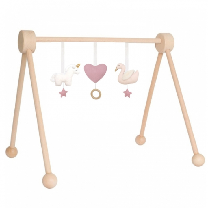 Jabadabado Babygym Natur/Svan i gruppen Förälder / Presenttips / Babyshower hos Köpbarnvagn (Pktjabagymns)