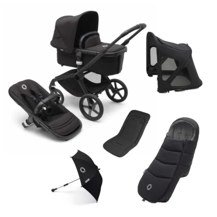 Bugaboo Fox 5 inkl tillbehörspaket i gruppen Barnvagnar / Varumärken / Bugaboo / Bugaboo Fox 5 hos Köpbarnvagn (SET-BUBOtill1)