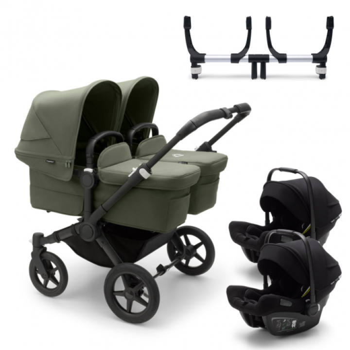 Bugaboo Donkey 5 Twin Inkl. Turtle Air Babyskydd i gruppen Barnvagnar / Varumärken / Bugaboo / Bugaboo Donkey 5 hos Köpbarnvagn (SET-Bdonkey11)