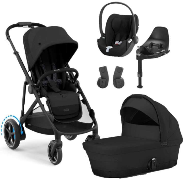 Cybex e-Gazelle S Inkl. Cloud T & Bas i gruppen Barnvagnar / Barnvagnspaket / Cybex barnvagnspaket hos Köpbarnvagn (SET-EGZCDT)