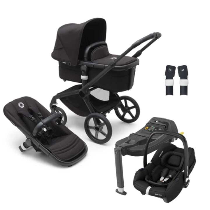 Bugaboo Fox 5 + Maxi-Cosi Cabriofix i-Size + Bas i gruppen Barnvagnar / Varumärken / Bugaboo / Bugaboo Fox 5 hos Köpbarnvagn (SET-bgbmcc2)